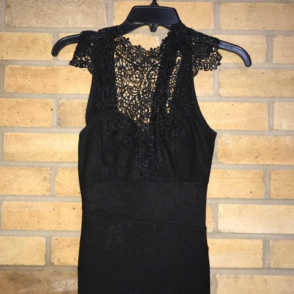 black homecoming/ formal dress